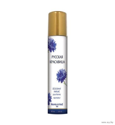НОВАЯ ЗАРЯ Русская красавица (La Belle de Russie) Парфюмированный Дезодорант-спрей (Spray) 75мл