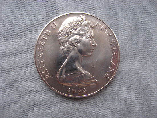 Новая Зеландия 1 доллар 1974 год X Британские Игры Содружества