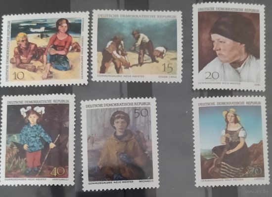 ГДР 1968 живопись