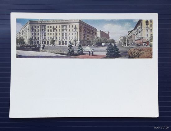СССР 1964 ДМПК фото Панова. Минск. Площадь Победы. Чистая.