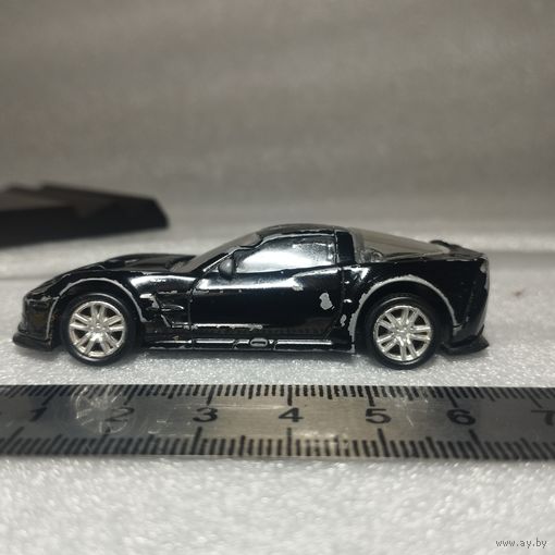 Chevrolet Corvette C6.R RMZ City 1:64 7 см модель автомобиля США