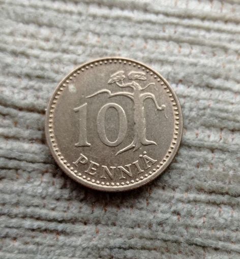 Werty71 Финляндия 10 пенни 1982 Вековое дерево