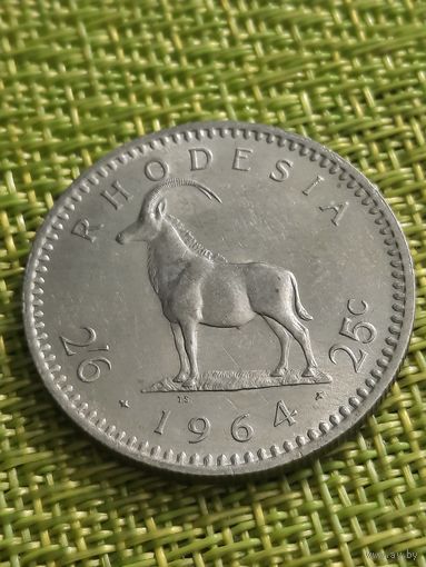 Родезия 2/5 шиллинга, 1964 г