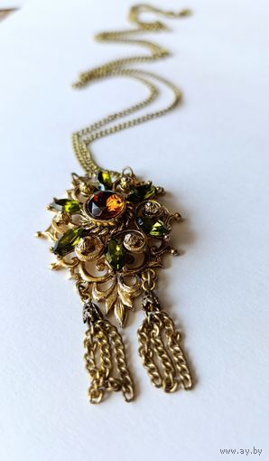 Кулон на цепочке, старая Чехия