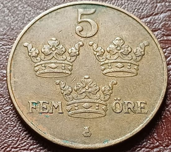 Швеция 5 эре, 1950