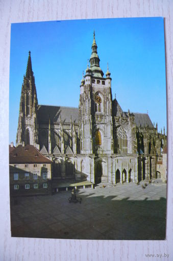 Прага. Собор св.Вита (1); чистая (изд. Прага).