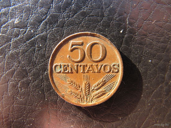 Португалия. 50 центаво. 1973. С 20 копеек. Распродажа коллекции. Смотрите другие лоты.