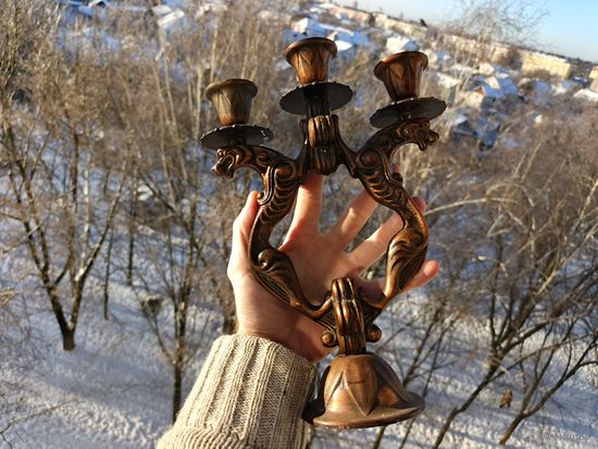 Старый подсвечник