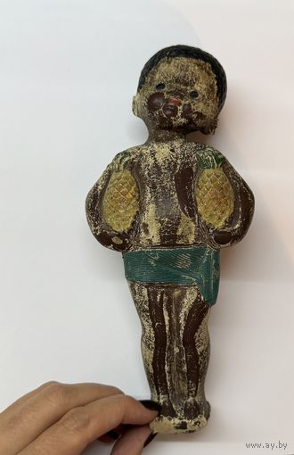 ИГРУШКА пищалка Негритенок 1950-1960-е годы СССР