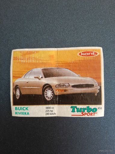 Вкладыш TURBO SPORT, ТУРБО СПОРТ мята. Состояние отличное. В коллекцию.