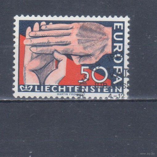 [2335] Лихтенштейн 1962. Европа.EUROPA. Одиночный выпуск. Гашеная марка.