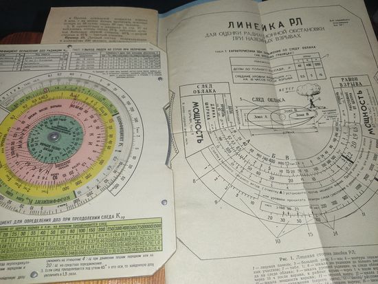 Радиационная линейка РЛ