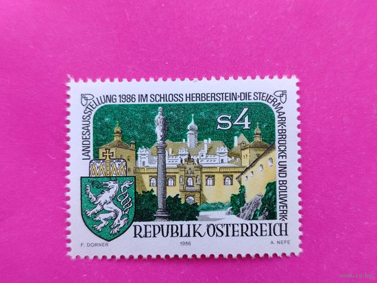 Австрия. Герб. ( 1 марка ) 1986 года. 4-4.