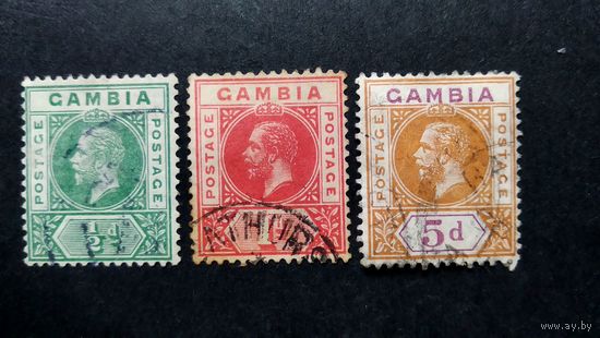 Великобритания\111в\ Гамбия. 1912-1922 г. Король  Георг V