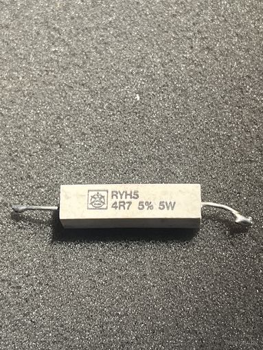 Резистор RYH5, 4,7 Ом, 5 Вт