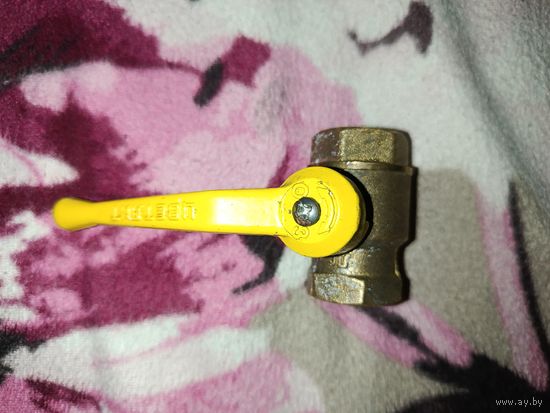 Шаровой кран Цветлит DN 15 PN1, 6 МПа (для газа, рычаг)