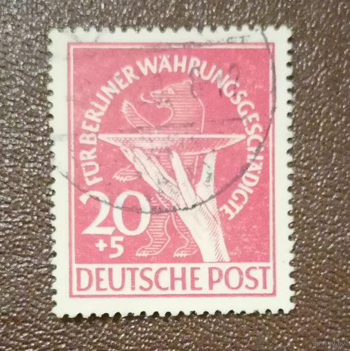 Западный Берлин 1949 Берлинский медведь