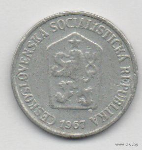 10 геллеров 1967 Чехословакия