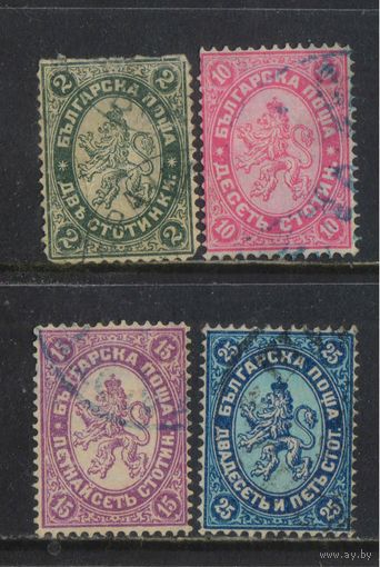 Болгария Княж 1882 Герб Стандарт #13,16-8