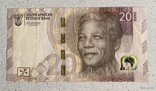 ЮАР 20 рэндов 2023 г