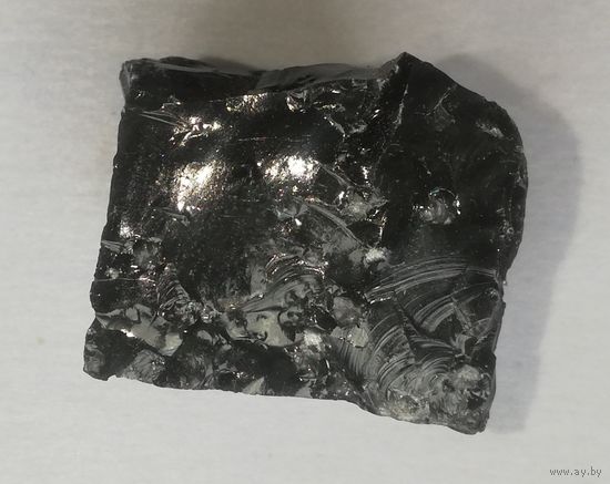 Минерал, обсидиан, вулканическое стекло
