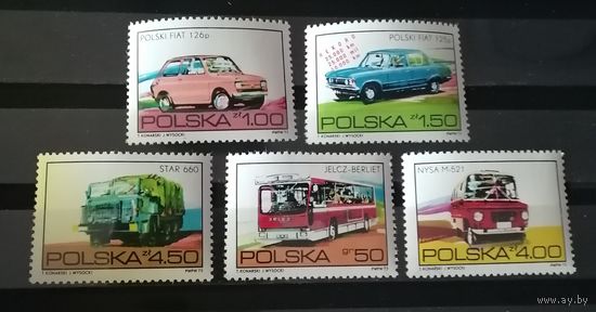 Польша 1973 Автомобили