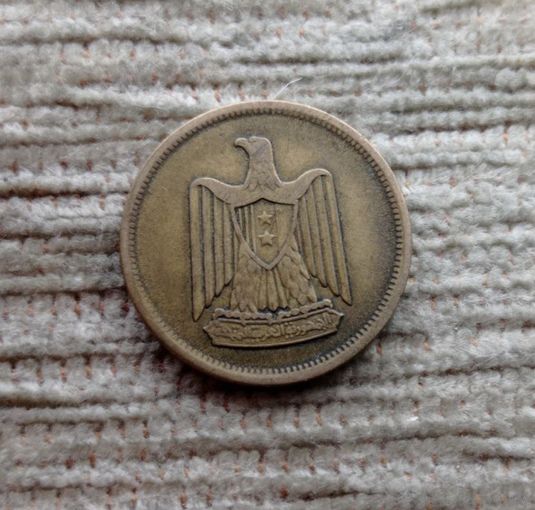 Werty71 Египет 5 миллим 1960 Орёл птица