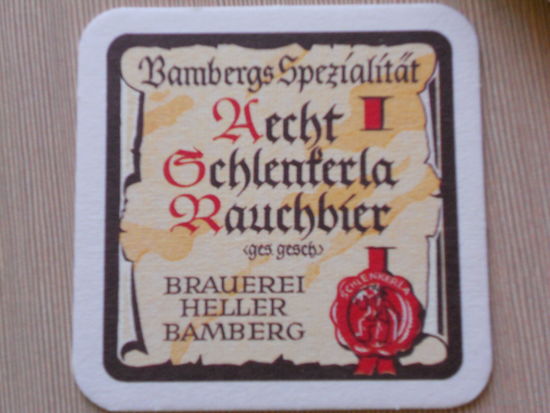 ГЕРМАНИЯ ПОДСТАВКА ПОД ПИВО "BAMBERG SPEZIALITAT"
