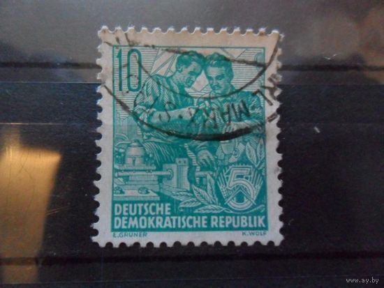 ГДР Германия 1953г 5-и летний план