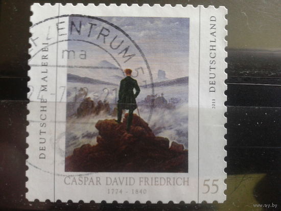 Германия 2011 Живопись Михель-1,0 евро гаш