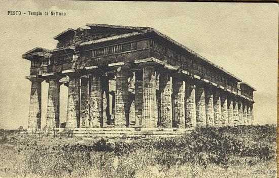 Открытка Италия Песто