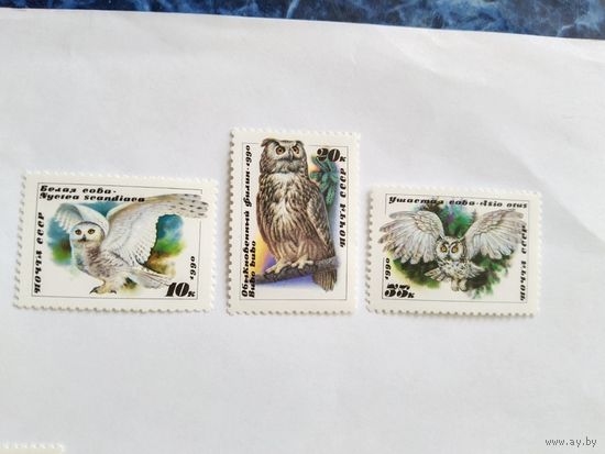 СССР  1990 3 м  совы
