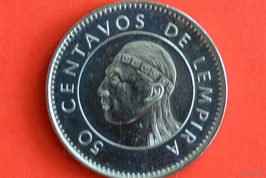 Гондурас 50 сентаво 2005 с 1 руб