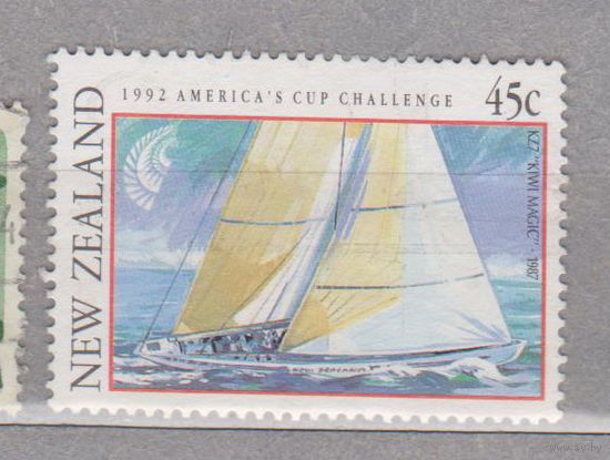 Флот Парусник Challenge для Кубка Америки Новая Зеландия 1992 г   лот 2