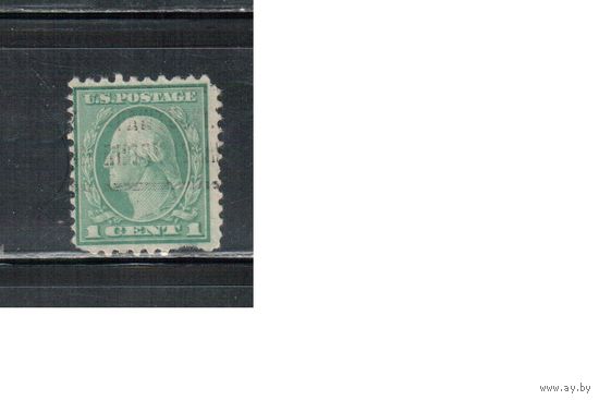 США-1920, (Скотт.542),  гаш., Стандарт, Президенты,Вашингтон, перф. 10х11