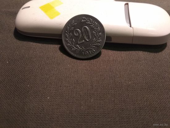 Австрия 20 геллеров, 1916 года 45