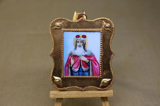 Паломническая Икона св. Князь Владимир. Распродажа коллекции вещей. С РУБЛЯ! АУКЦИОН!