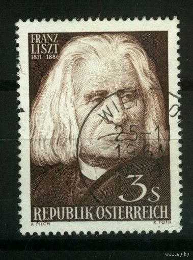 Австрия - 1961 [Mi. 1099] Гашеная (AT09)