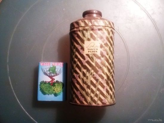 Тубус (упаковке) для талька фирмы Lohse, Германия, середина XIX - начало XX вв.