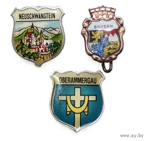 3 баварских значка. Германия 2