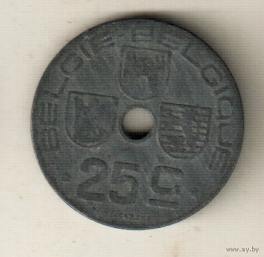 Бельгия 25 сантим 1944