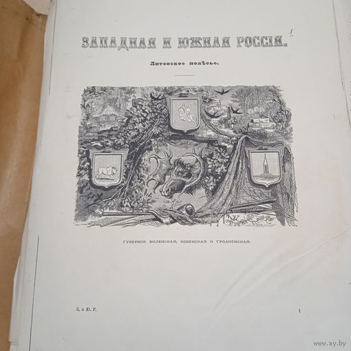 Западная и Южная РОССИЯ . ЛИТОВСКОЕ ПОЛЕСЬЕ. КОПИЯ .