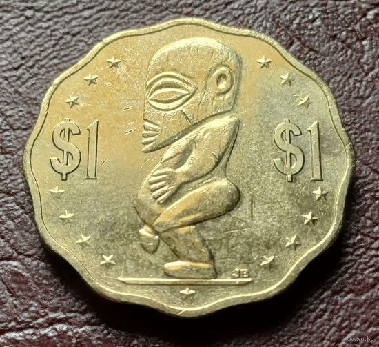 Острова Кука 1 доллар, 2015    ( 2-13-1 )