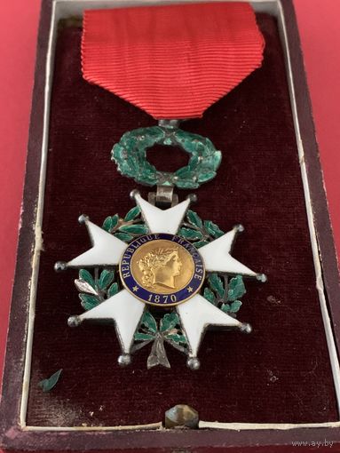 Орден Почётного легиона Третьей республики, серебро Франция