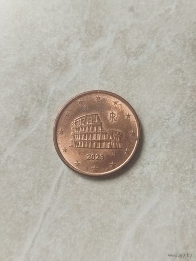 5 евроцентов 2023 Италия.