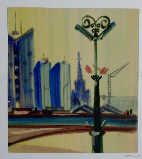 Акварель 48х52