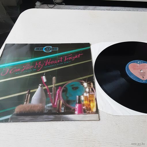 C.C. CATCH - 1985 - I CAN LOSE MY HEART  TONIGHT (GERMANY) LP, MAXI-SINGLE,  12", 45RPM