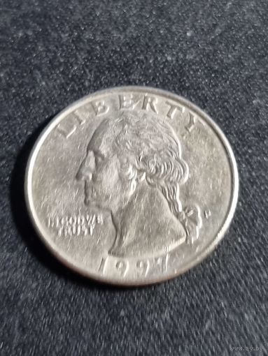 США 25 центов 1997  P