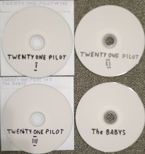 CD MP3 TWENTY ONE PILOTS (Psychedelic-/Space-rock) The BABYS (Classic rock) полная дискография - 4 CD