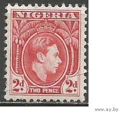 Нигерия. Король Георг VI. 1938г. Mi#51.